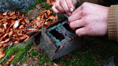 Maskování fotopastí: Příprava maskovací krabičky